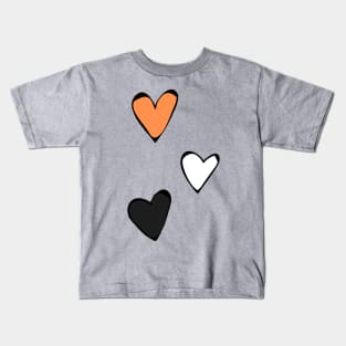 Dissociative identity disorder pride hearts Kids T-Shirt